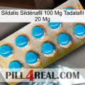 Sildalis Sildénafil 100 Mg Tadalafil 20 Mg new09